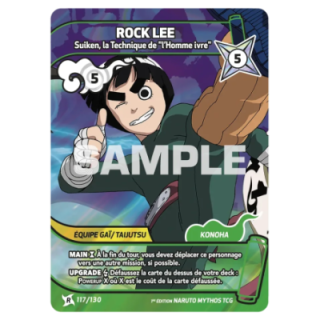 Rock Lee 117/130 Konoha Shidō