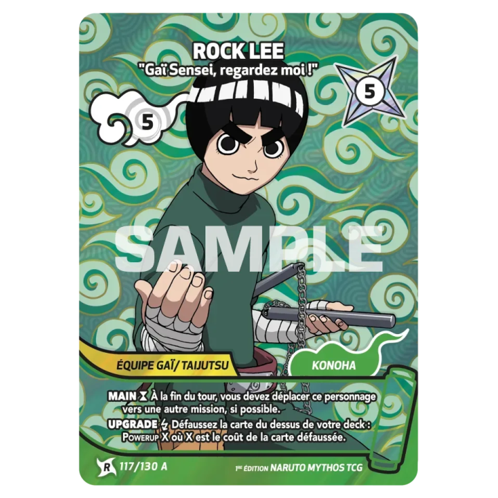 Rock Lee 117/130 Konoha Shidō
