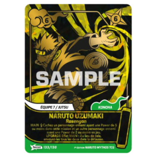Naruto Uzumaki 133/130 Konoha Shidō