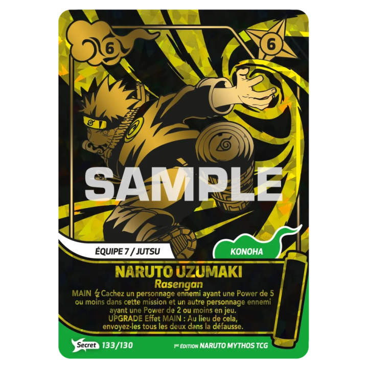 Naruto Uzumaki 133/130 Konoha Shidō
