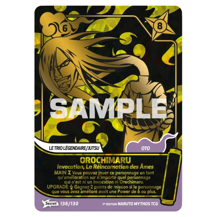 Orochimaru 138/130 Konoha Shidō