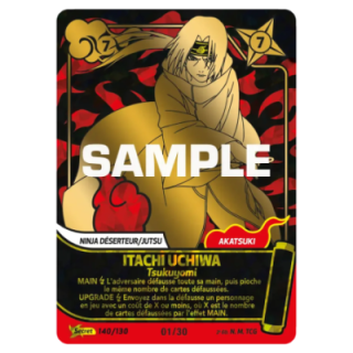 Itachi Uchiwa 140/130 Konoha Shidō