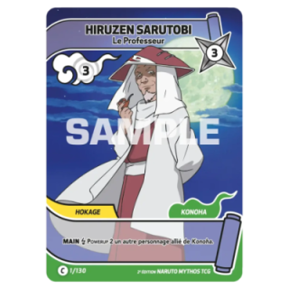 Hiruzen Sarutobi 001/130 Konoha Shidō