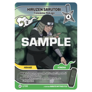 Hiruzen Sarutobi 002/130 Konoha Shidō