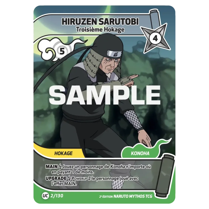 Hiruzen Sarutobi 002/130 Konoha Shidō
