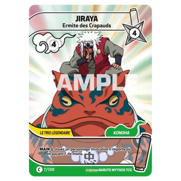 Jiraya 007/130 Konoha Shidō