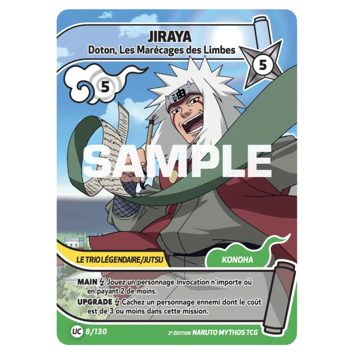 Jiraya 008/130 Konoha Shidō