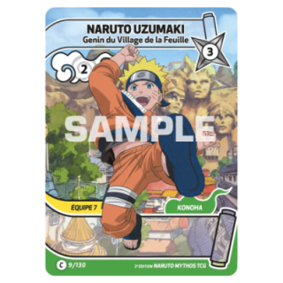 Naruto Uzumaki 009/130 Konoha Shidō