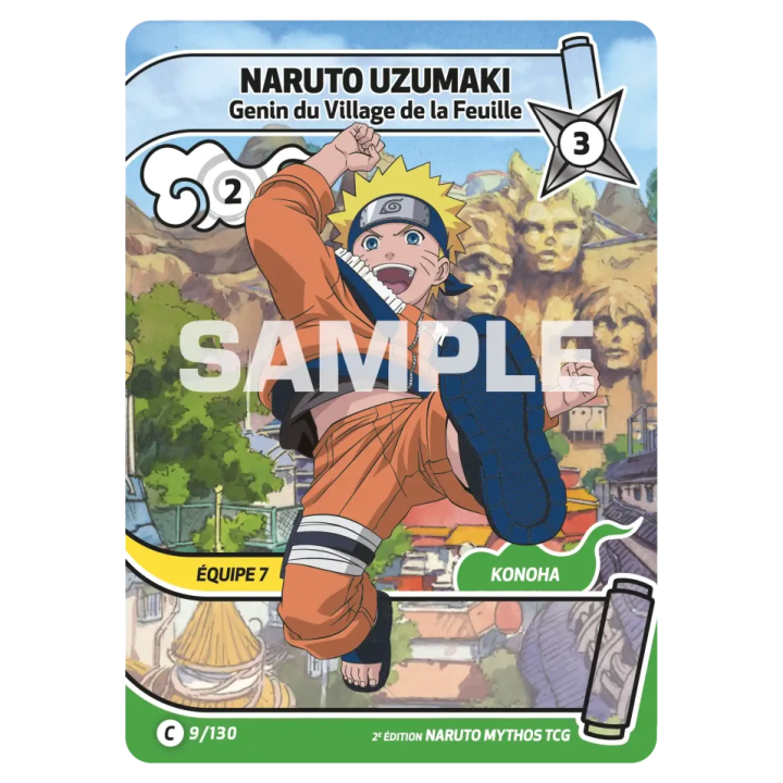 Naruto Uzumaki 009/130 Konoha Shidō