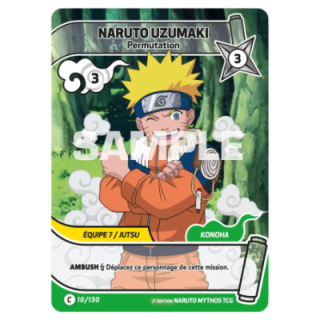 Naruto Uzumaki 010/130 Konoha Shidō