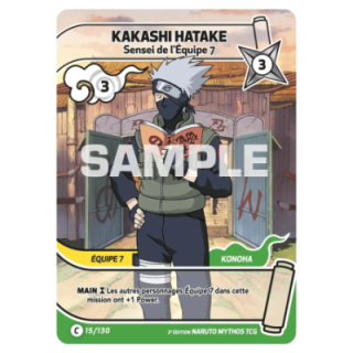 Kakashi Hatake 015/130 Konoha Shidō