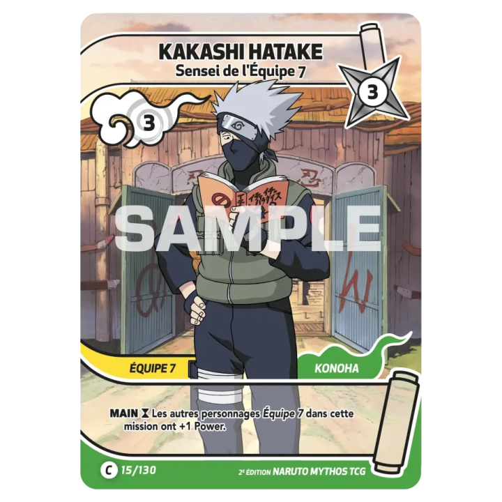 Kakashi Hatake 015/130 Konoha Shidō