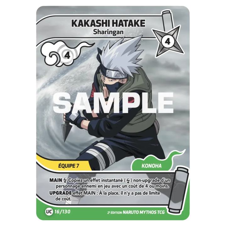 Kakashi Hatake 016/130 Konoha Shidō