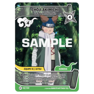 Chôji Akimichi 018/130 Konoha Shidō