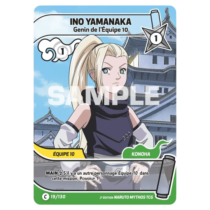 Ino Yamanaka 019/130 Konoha Shidō