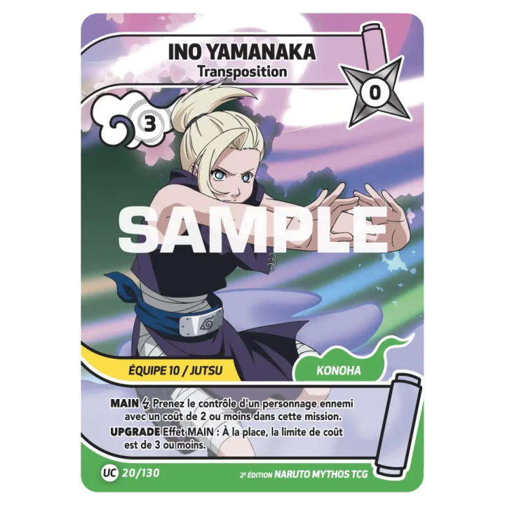 Ino Yamanaka 020/130 Konoha Shidō