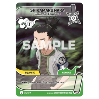 Shikamaru Nara 021/130 Konoha Shidō