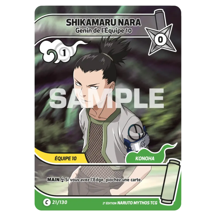 Shikamaru Nara 021/130 Konoha Shidō