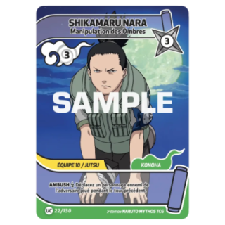 Shikamaru Nara 022/130 Konoha Shidō