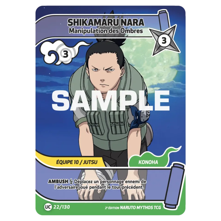 Shikamaru Nara 022/130 Konoha Shidō