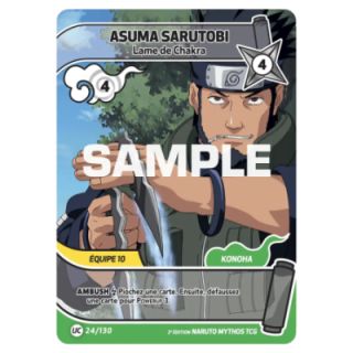 Asuma Sarutobi 024/130 Konoha Shidō