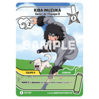 Kiba Inuzuka 025/130 Konoha Shidō