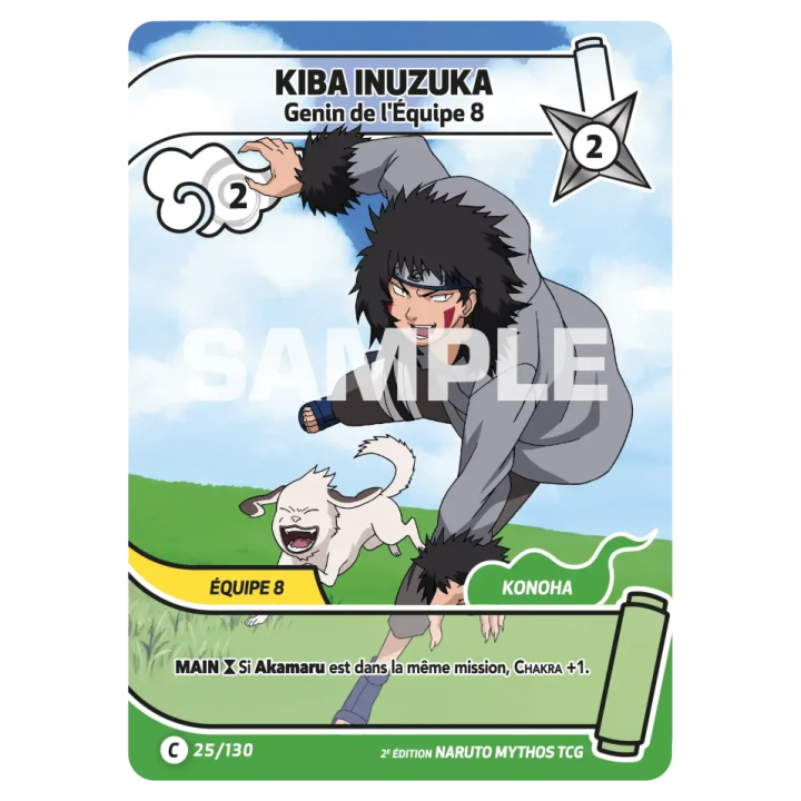 Kiba Inuzuka 025/130 Konoha Shidō