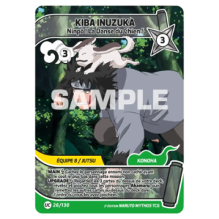Kiba Inuzuka 026/130 Konoha Shidō