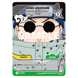 Shino Aburame 032/130 Konoha Shidō