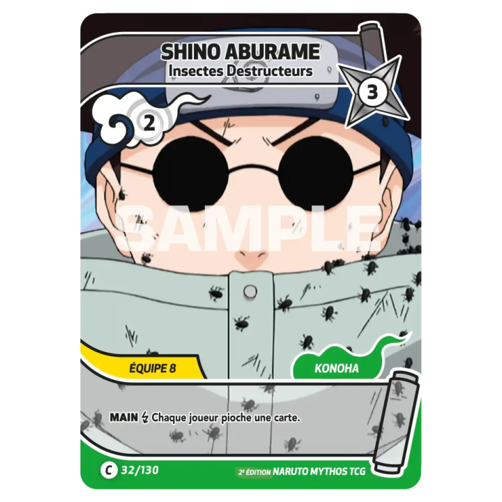 Shino Aburame 032/130 Konoha Shidō