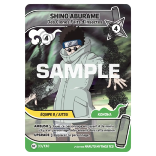 Shino Aburame 033/130 Konoha Shidō