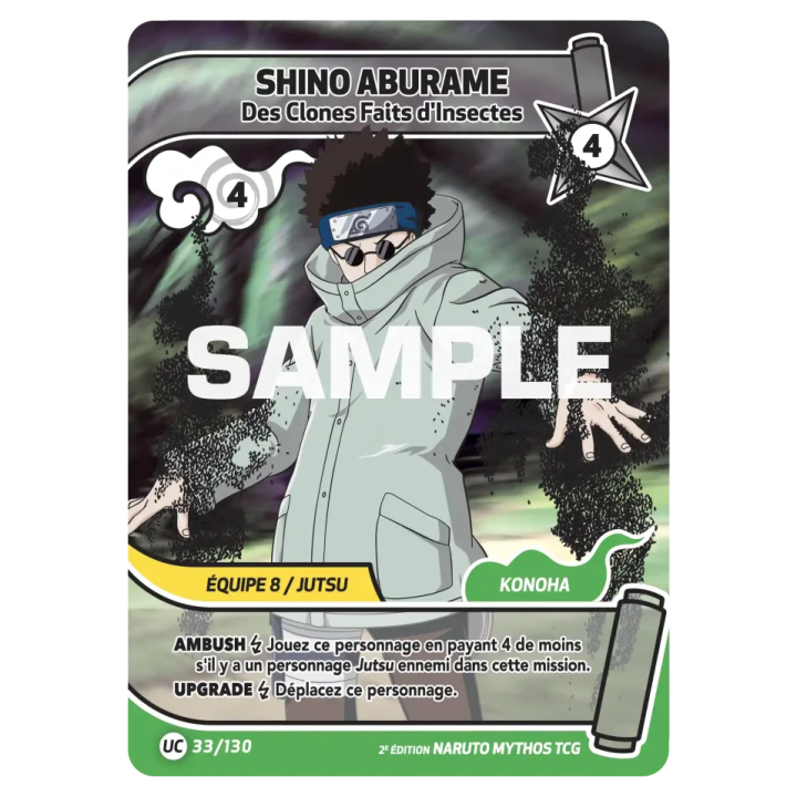 Shino Aburame 033/130 Konoha Shidō