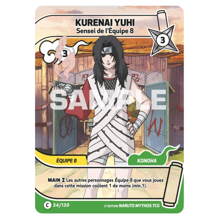 Kurenai Yuhi 034/130 Konoha Shidō