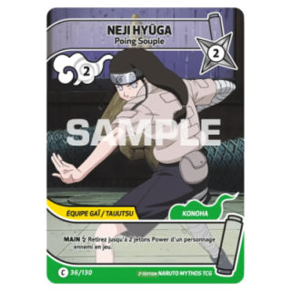 Neji Hyûga 036/130 Konoha Shidō