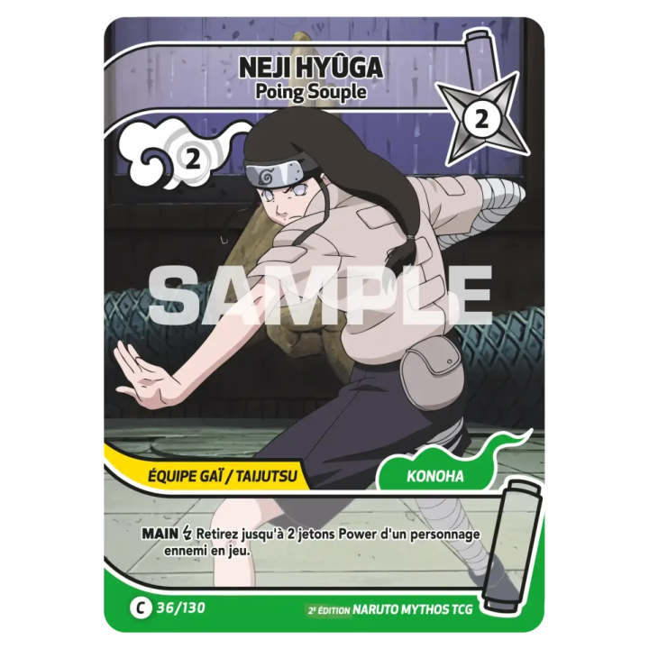 Neji Hyûga 036/130 Konoha Shidō