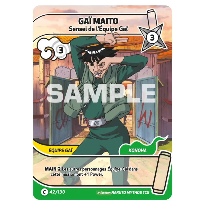 Gaï Maito 042/130 Konoha Shidō