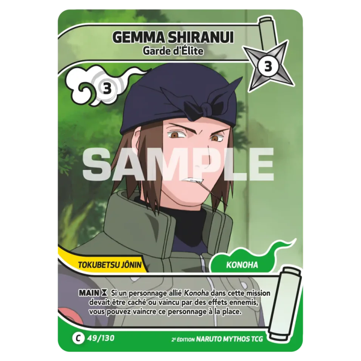 Gemma Shiranui 049/130 Konoha Shidō