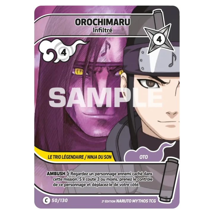 Orochimaru 050/130 Konoha Shidō