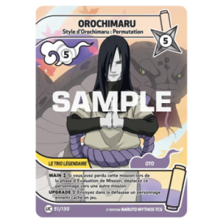 Orochimaru 051/130 Konoha Shidō