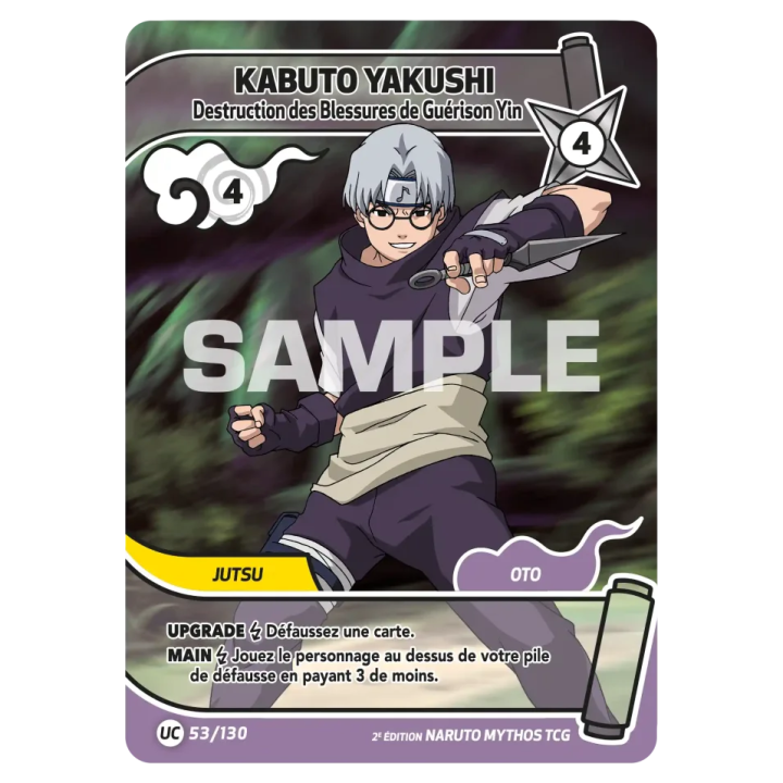 Kabuto Yakushi 053/130 Konoha Shidō