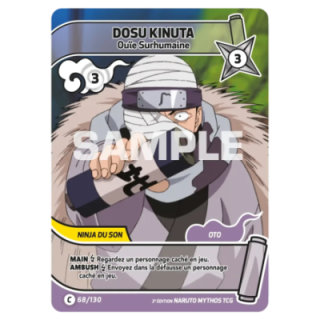 Dosu Kinuta 068/130 Konoha Shidō
