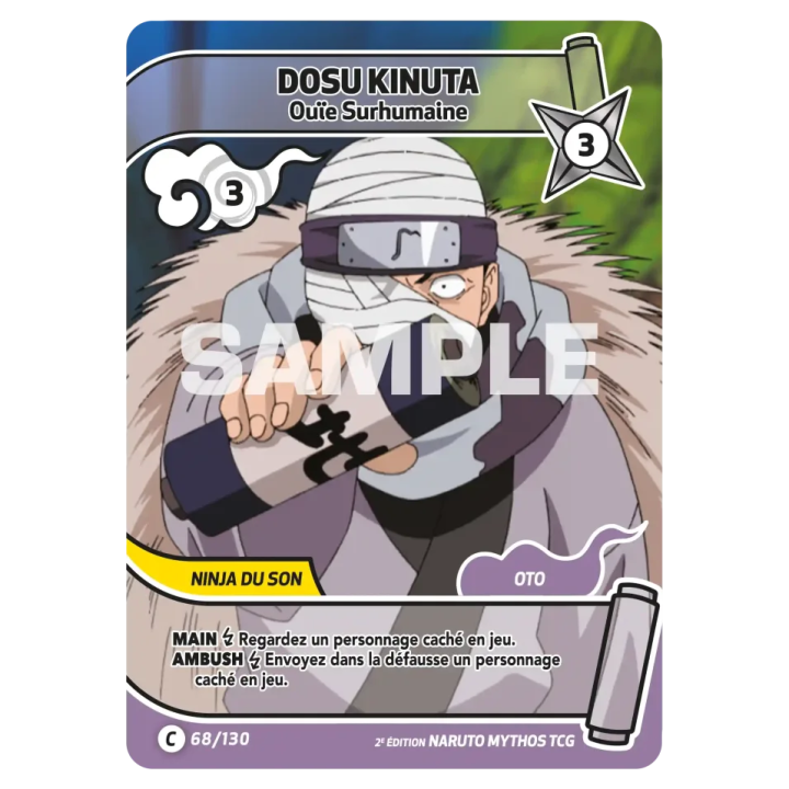 Dosu Kinuta 068/130 Konoha Shidō