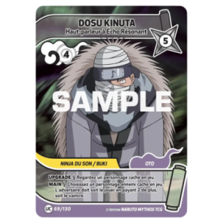 Dosu Kinuta 069/130 Konoha Shidō
