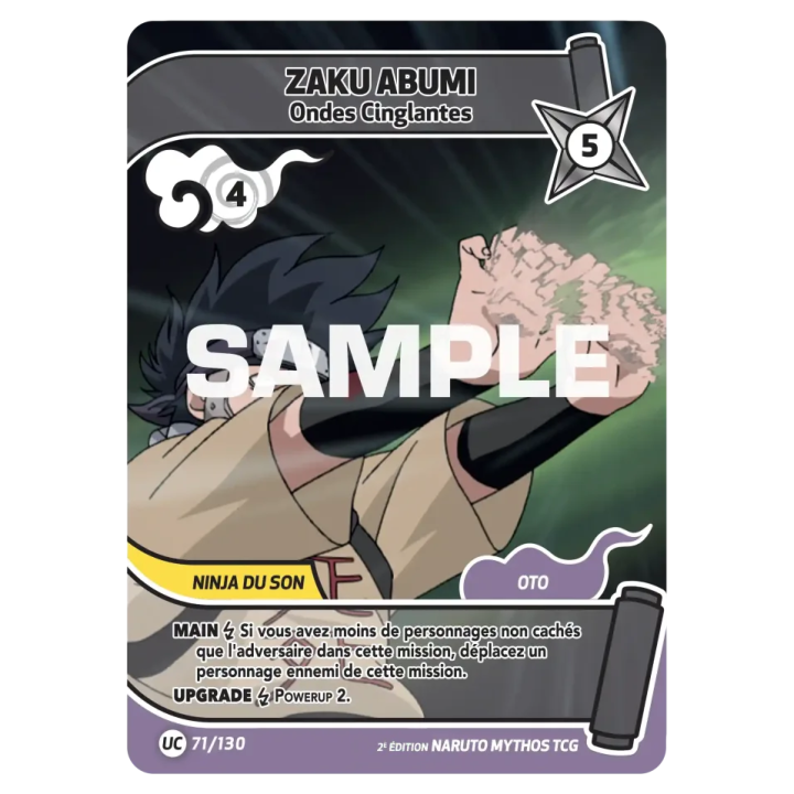 Zaku Abumi 071/130 Konoha Shidō