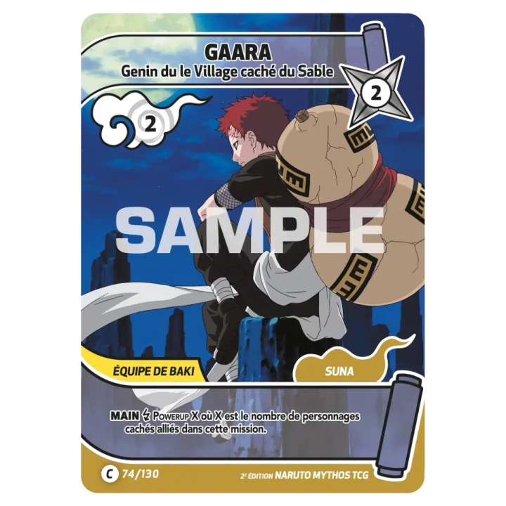 Gaara 074/130 Konoha Shidō