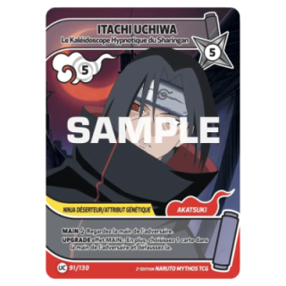 Itachi Uchiwa 091/130 Konoha Shidō