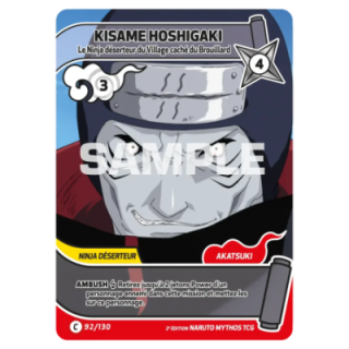 Kisame Hoshigaki 092/130 Konoha Shidō