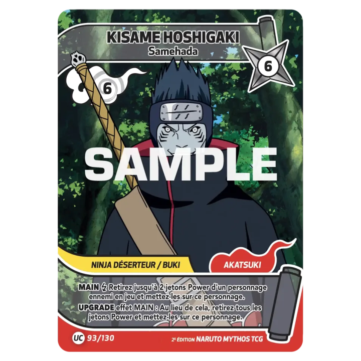 Kisame Hoshigaki 093/130 Konoha Shidō