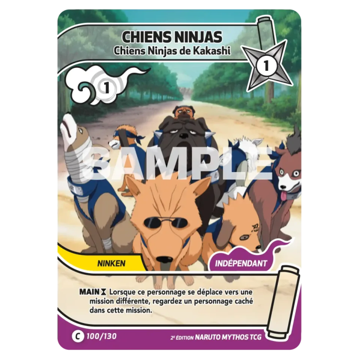 Chiens Ninjas 100/130 Konoha Shidō