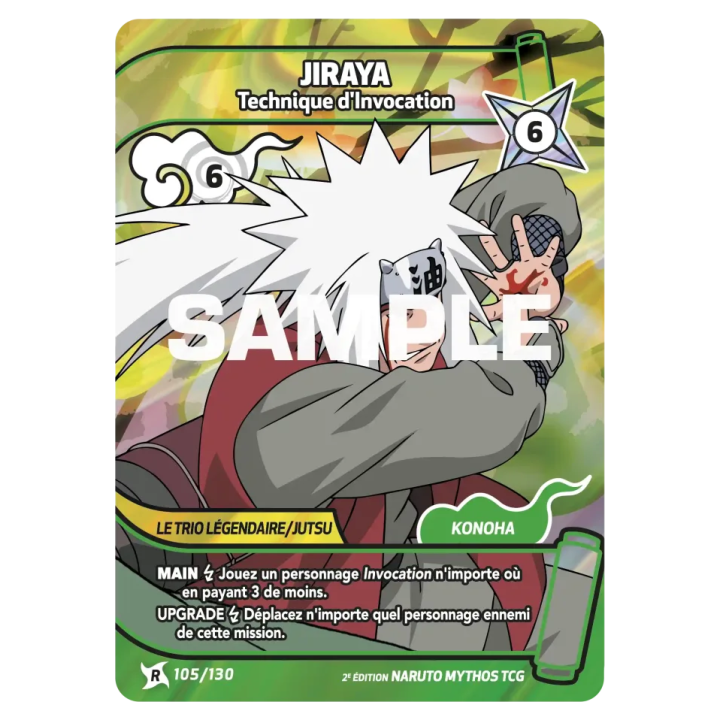 Jiraya 105/130 Konoha Shidō